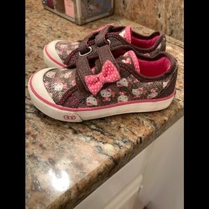 Girls toddler hello kitty KEDS sneaker size 7